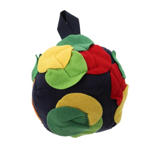 VILLFUL 1 Stück Dog Tranuffle Ball Haustier Tier Fütterung Training Ball Dog Snuffle Spielzeug Kugel Langsam Fütterung Matte von VILLFUL