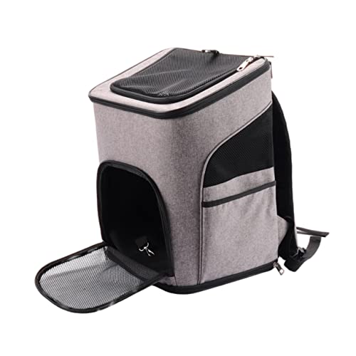 VILLFUL 1 Stück Haustierrucksack Tragbare Katze Reisen Rucksack Große Kapazität Stimmung Schultern Tasche von VILLFUL