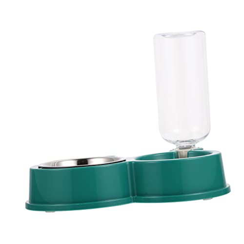 VILLFUL 1Stk Haustiernapf Katzennäpfe pet Water Bowl Katzen schüssel tiernahrung Hund Futterautomat für Katzenfutter Katzennapf Futterautomat für Haustiere Lebensmittelbehälter Plastik von VILLFUL