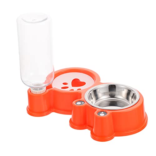 VILLFUL 1Stk Haustiernapf automatischer Futterautomat für Hunde Automatischer Wasserspender für Katzenfutter Dog Bowl Hunde schüssel Katzennapf Katzennäpfe Fressnapf für Hunde Hundespender von VILLFUL