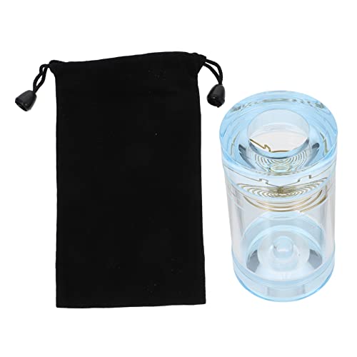 VILLFUL 1Stk Heuschrecke Glas Einlochgefäß Fangkäfig Terrarium zwitschernde Halter Futtertopf Krug Insect Container Insect Feeding Tank Futterbehälter für Insekten Insektenhalter von VILLFUL