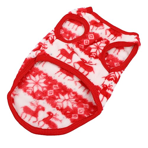 VILLFUL 1Stk Haustier Weihnachtskleid Hund Weihnachtspullover Tierkostüm Katzenumhang Tier kostüm Weihnachten kostüm Kleider Katzenkostüm Haustier-Kostüm-Outfit die Katze Geschenk Kleidung von VILLFUL