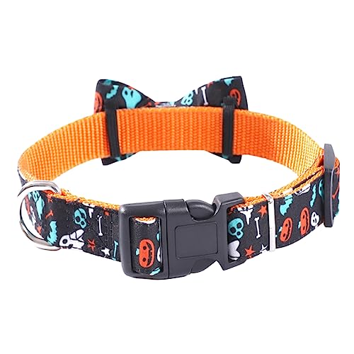 VILLFUL 1stk Haustierhalsband Hundehalsband Für Halloween Welpe Halloween-hundedreieck Fliege Für Haustiere Kleines Katzenhalsband Hund Fliege Halloween Fliegehalsband Für Haustiere Stoff von VILLFUL