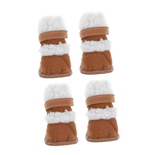 VILLFUL 2 Paar Schneestiefel Für Haustiere Hund Sherpa Sportschuhe Outdoor-Schuhe von VILLFUL