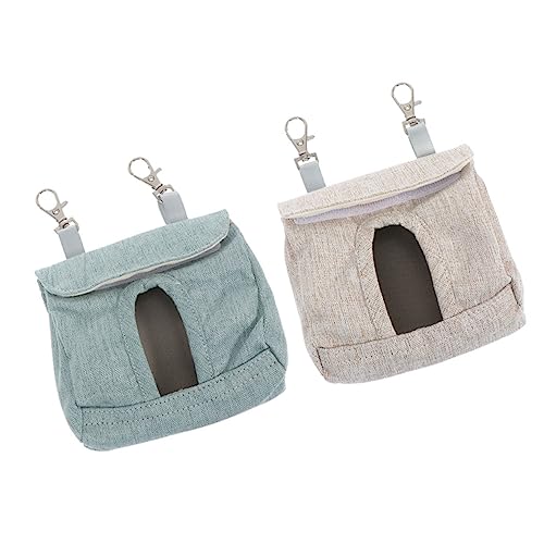 VILLFUL 2st Kaninchen-heu-Tasche Heusack Für Kleine Tiere Aufbewahrung Von Futterhäuschen Für Kaninchen Hängende Aufbewahrungstaschen Kaninchen Füttern Heusack Stoff Lagertank Haustier von VILLFUL