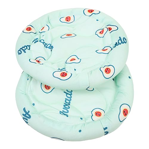 VILLFUL 2st Hamster Pad Sommerschlafmatte Für Haustiere Spielzeughase Sommer Schlafmatte Zelt Schlafunterlagen Futter Für Meerschweinchenkäfige Kühlpads Für Haustiere Pp Baumwolle von VILLFUL