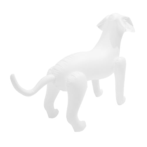 VILLFUL 3St Haustierbekleidungsmodell Stehende Hundeschaufensterpuppe Hund Kleid Form Hundekleiderständer Dog Costume hundekostüme für Hunde Ausstellungsmodell Bühnenstütze PVC Weiß von VILLFUL