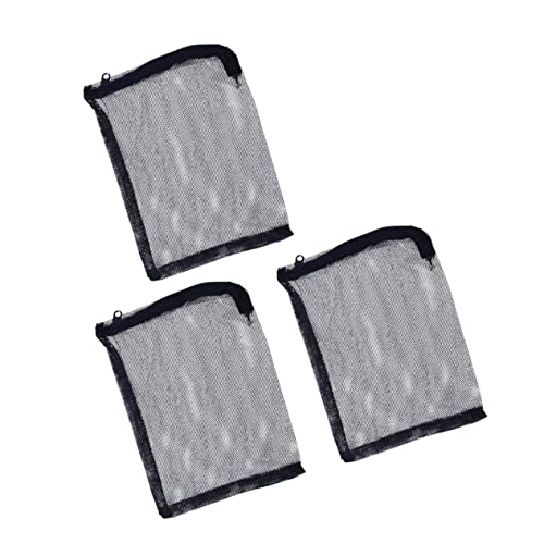 VILLFUL 3 Stücke 27x30cm Schwarz Nylon Mesh Filter Tasche Garnelen Filter Aquarium Zubehör VILLFUL 3 Stücke 27x30cm Schwarz Nylon Mesh Filter Tasche Garnelen Filter Aquarium Zubehör von VILLFUL