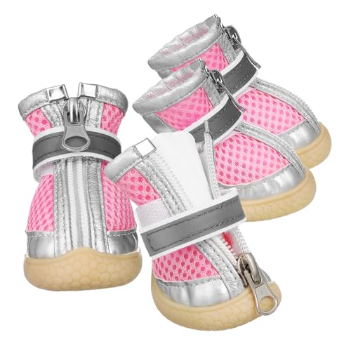 VILLFUL Atmungsaktive Hundeschuhe aus Mesh für Hunde schützende Outdoor-Haustierschuhe von VILLFUL