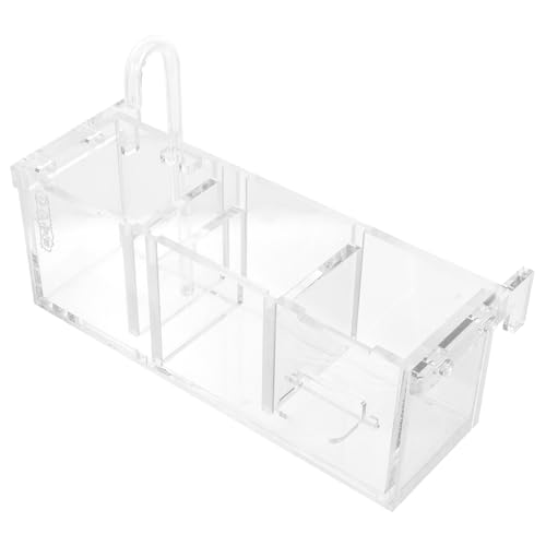 VILLFUL Hängende Tropfbox Für Aquarien 3 1 Filterbox Zur Reinigung Schallgedämpfte Wandmontage Aus Für Sauberes Wasser Ohne Wasserpumpe Ideal Für Aquarienpflege von VILLFUL