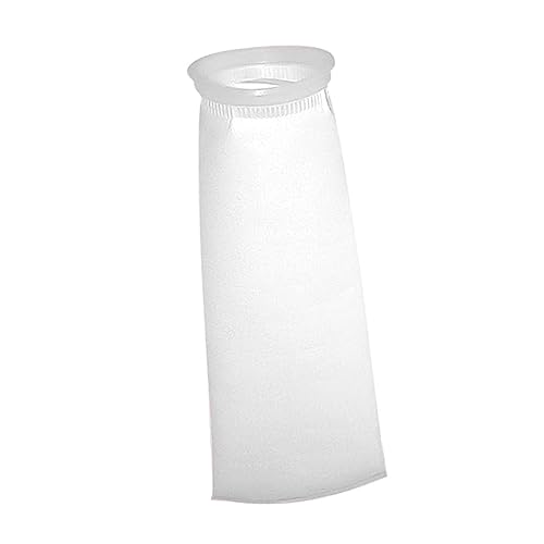 VILLFUL Aquarium Filzfilterbeutel 150 Μm Weiß Netzfiltermedienbeutel Für Effektive Wasserfiltration Ideal Für Aquarien Und Fisch Tanks von VILLFUL