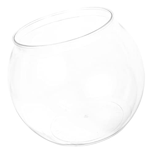 VILLFUL Aquarium Fischglas Tank transparente Fischschale kugelförmiges Terrarium Krug hochzeitslaken hochzeitsdirndl Werkzeug Mikro-Landschaftsvase Mikro-Landschaftsbehälter Plastik von VILLFUL