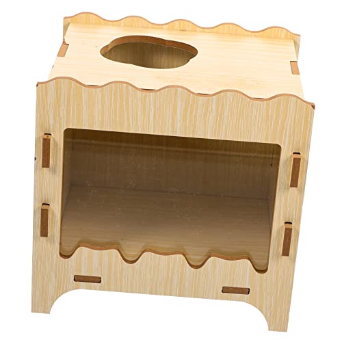 VILLFUL Hamsterbox Aus Holz Nest Für Hamster Spielzeug Für Haustiere Einfaches Design Haustier-grabbox Leicht Zu Tragen Und Aufzubewahren VILLFUL Hamsterbox Aus Holz Nest Für Hamster Spielzeug Für Haustiere Einfaches Design Haustier-grabbox Leicht Zu Tragen Und Aufzubewahren von VILLFUL