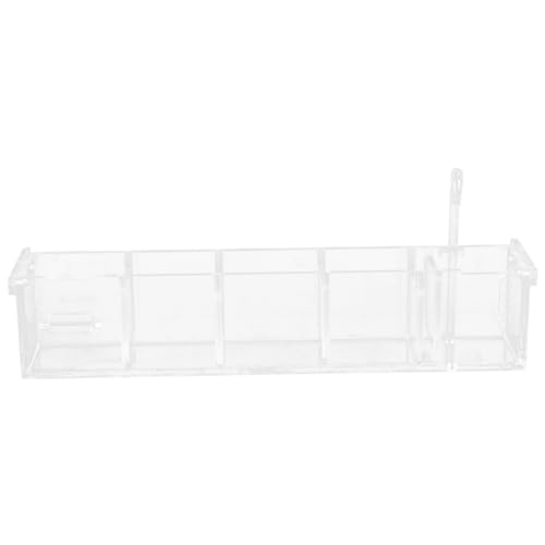 VILLFUL Box Aquarium Filtersieb Hängender Wasserreiniger Filter Für Aquarien Aquarium Filterblock Zubehör Für Aquarien Aquarienzubehör Fischglas Filter Acryl Transparent von VILLFUL