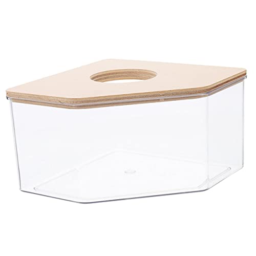 VILLFUL Box Hamster Sandwanne Klar Hamster Sandbad Behälter Hamster Sandbad Koffer Meerschweinchen Sandbad Koffer Chinchilla Sandbad Koffer Meerschweinchen Sandbad Behälter Hamster von VILLFUL