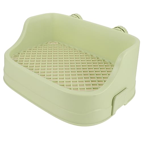 VILLFUL Box Haustiertöpfchen Hamster Katzentraining Toilette Kleintiertoilette Kleintiertöpfchen Rattenstreu Meerschweinchentöpfchen Kleine Haustiertoilette Haustierstreu Becken von VILLFUL