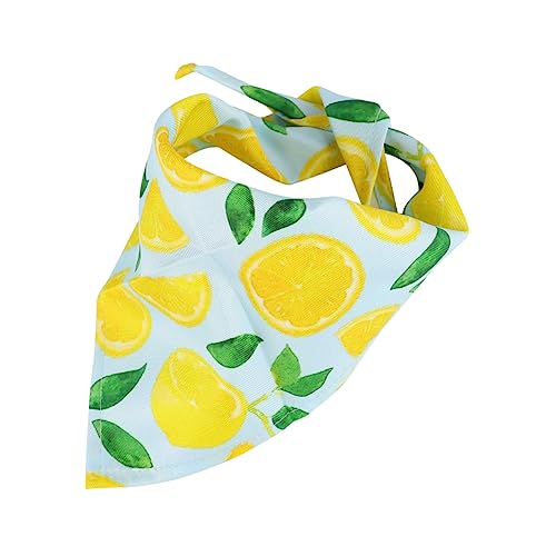 VILLFUL Dreieckstuch für Haustiere Junge hundekleidung Haustier-Schal Hunde Speichel Handtuch Bandanas für Hunde Welpen-Bandana Quadrat Lätzchen Haustier Hund der Hund Hündchen Polyester von VILLFUL