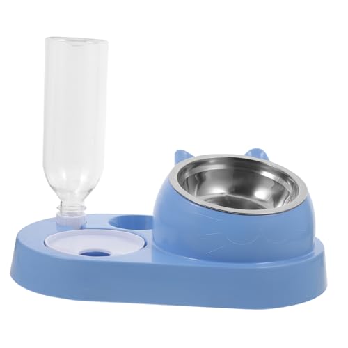 VILLFUL Essgeschirr für Haustiere Abnehmbarer Futterspender automatische Haustiertränke pet Feeder pet Feeding Station Hundekäfig Hundenapf Kleiner Futterautomat wasserspender für Hunde von VILLFUL