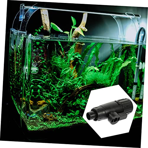 VILLFUL Filter für Fischbecken Aquarium schnell Zubehör Aquarienversorgung Luftfilter Sieb Filterventile für Aquarien Wasserkontrolle Wasser zu pumpen Adapter Verbinder Schlauch Abs von VILLFUL