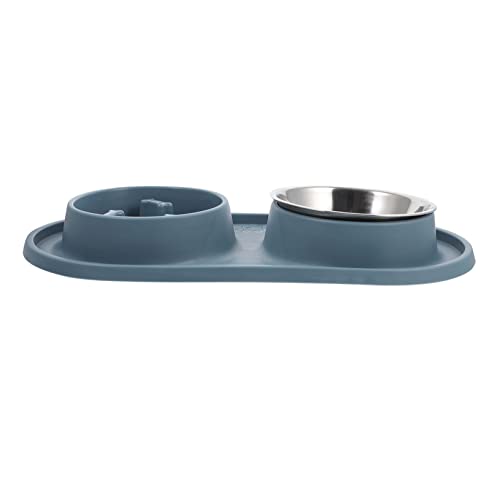 VILLFUL Fressnapf Hunde kotbeutel hundekot cat Bowls näpfe Katzen Hundehaufen Slow Feeder-Welpe Welpen-Puzzle Kätzchenfutter Wasserspender für Haustiere Futternapf für kleine Katzen TPE von VILLFUL