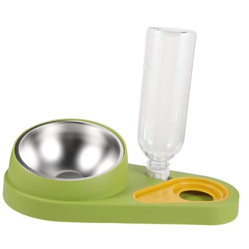 VILLFUL Hundefutter-Ausgabenapf Haustier-Wasserspender automatische Futterstation für Katzen und Hunde großes Fassungsvermögen rutschfestes Design von VILLFUL