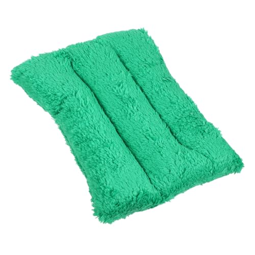 VILLFUL Kaninchenbett Meerschweinchenbett Käfigauskleidung Kleines Tierplüschbett Hundehütte Pad Fleece-hundekistenunterlage Hasenbett Weiche Hundekatze Bettmatte Hauskatze Winter von VILLFUL