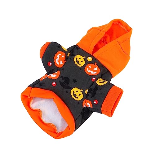 VILLFUL Halloween-Weihnachtshundekostüm Kürbis-Haustieranzug Halloween-Haustierkleidung Dog Costume hundekostüme für Hunde Bluse Hemd Halloween-Kostüm für Haustiere Halloween-Hundekleidung von VILLFUL