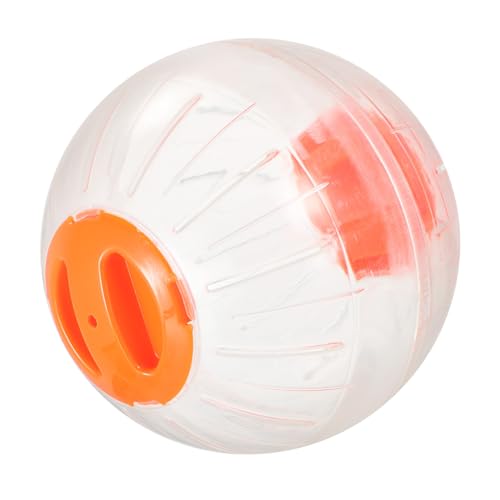 VILLFUL Hamster Laufball Hamster Herumlaufen Haustier Spielzeug Hamster Läuft Spielspielzeug Übungsrolle Kleintierkäfig Rollender Ball Für Haustiere Mini-Spielzeug Haustiertraining Plastik von VILLFUL