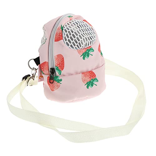 VILLFUL Reisetasche Hamster Outdoor Travel Carrier Atmungsaktive Kleine Haustier- -Sling- Reisetaschen von VILLFUL