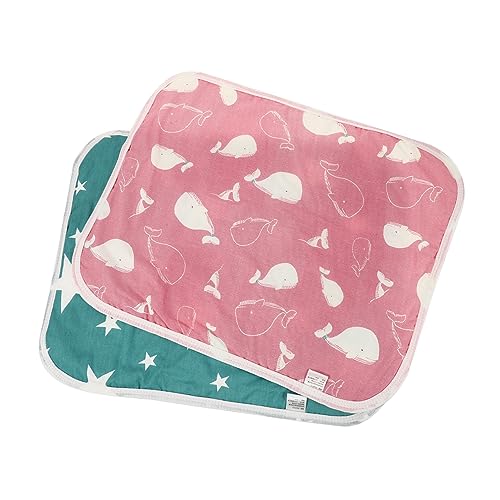 VILLFUL Wiederverwendbare Hamster Urinal Pads Für Kleintiere Waschbare Trainingsmatte Für Meerschweinchen Und Kleine Haustiere Mit Sternen & Anime Wal Design von VILLFUL