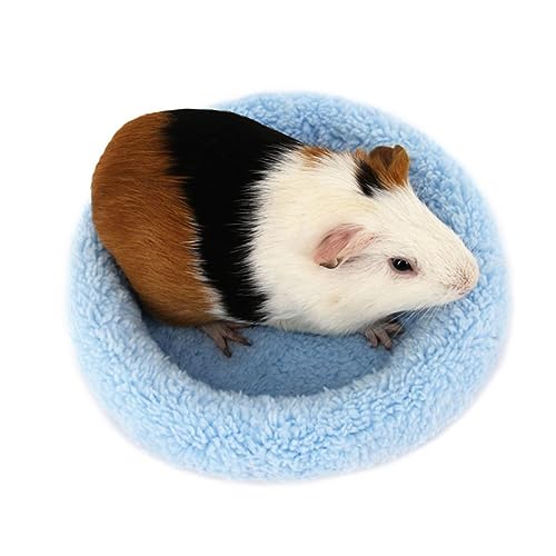 VILLFUL Hamsterbetten Hamster Winterdecke Hamsterkissen Hamster Winter warm Igel Bett Hamster Bed Pet mat Hamster-Pad-Bett Hamster Pad runden Meerschweinchen Hamsterhaus warme Unterlage von VILLFUL