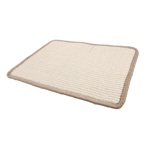 VILLFUL Schleifklauen-pad Katzenkratzbrett Sisal-Material Kratzmatte Heimtierbedarf Bequeme Katzenmatte Zufällige Farbe von VILLFUL