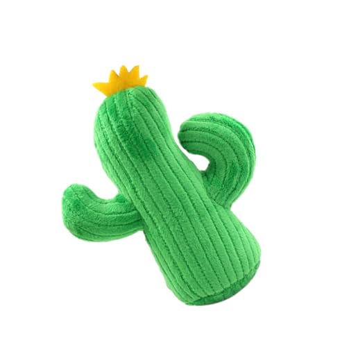 VILLFUL Haustier Spielzeug Cactus Toy Cactus Spielzeug Puppe Spielzeug für kleine Hunde zum Plüschtier Kauspielzeug für Welpen Sound-Spielzeug für Haustiere Soundspielzeug für Hunde Luxus von VILLFUL