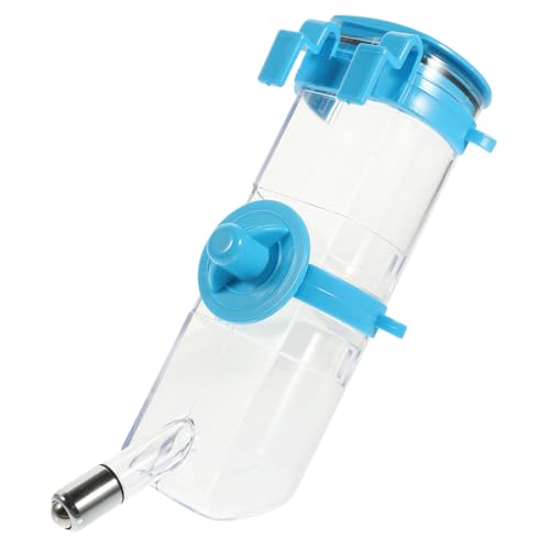 VILLFUL Haustier Wasserflasche Für Hunde Auslaufsichere Hunde Wasserflasche Mit Integriertem Wasserspender Ideal Für Reisen Und Im Käfig Praktische Trinkflasche Für Hunde Und von VILLFUL