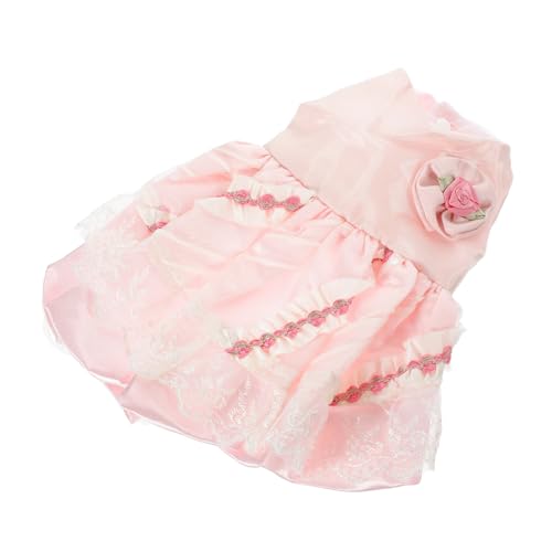 VILLFUL Haustierkleid Haustierzubehör Hochzeitskleid pet Grooming Dog Clothes for small Dogs formelle Kleidung Badeanzug Partykleidung für Haustiere Hundekleidung der Hund Abendkleid Mops von VILLFUL