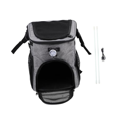 VILLFUL Haustiertasche Faltbare Einkaufstasche Handtasche Fahrrad Haustierträger Welpenträger pet Backpack pet Tasche Fahrradtasche Seesäcke für unterwegs Tierhalter Hundeträger Polyester von VILLFUL