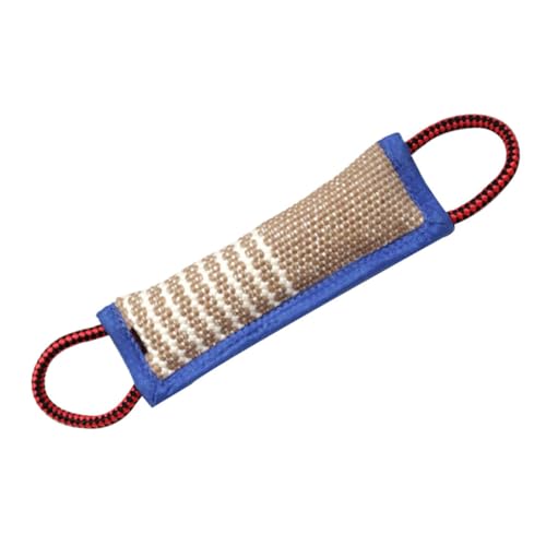 VILLFUL Hundetraining Beißstab Plüschfigur Spielzeug Beißspielzeug für Welpen Interactive Dog Toys pet Supplies Plüschtier Spielzeuge Hunde-Schlepperkissen-Spielzeug Hundespielzeug Jute von VILLFUL