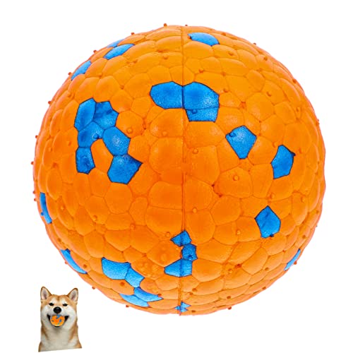 VILLFUL Interaktiver Hundeball Aus Aggressives Kauspielzeug Für Hunde Spielzeugball Für Intelligentes Training Ideal Für Hundespiel Und Apportieren Perfektes Zu von VILLFUL