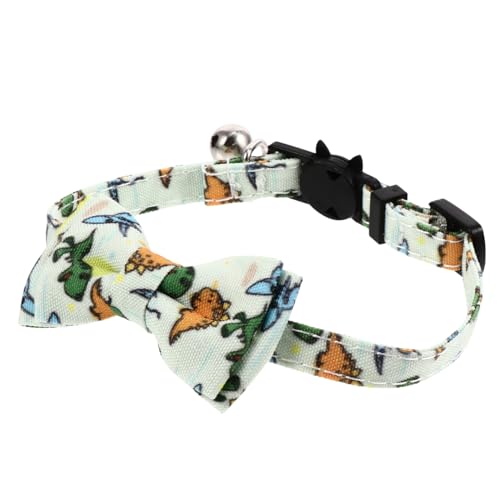 VILLFUL Katzenhalsband Fliege Welpenhalsband personalisierte Hundefliege Welpe Fliege Kitten katzenzubehöhr Glockenhalsband für Fliegehalsband für Haustiere Nylon von VILLFUL