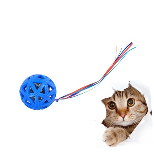 VILLFUL Ballspielzeug für Katzen Kätzchen Spielzeug Tier klingt Ball Spielzeuge cat Activity Katzenspielzeug Spielzeug für Haustiere Pet-Ball-Spielzeug die Katze Papierball Spielzeugball von VILLFUL