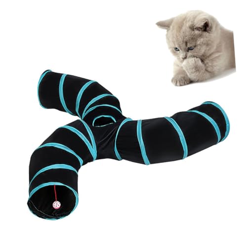 VILLFUL Katzenspielzeug interaktives Spielzeug Katzen Spielzeug cat Toys spielsachen für Katzen cat Spielzeug Welpentunnel Spielzeug für Haustiere Hasenspielzeug Pet-Tube-Spielzeug von VILLFUL