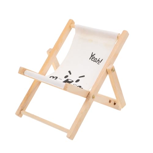 VILLFUL Miniatur-strandstuhl Für Kleine Haustiere Faltbares Spielzeug Aus Holz Stylische Dekoration Für Hamsterkäfig VILLFUL Miniatur-strandstuhl Für Kleine Haustiere Faltbares Spielzeug Aus Holz Stylische Dekoration Für Hamsterkäfig von VILLFUL