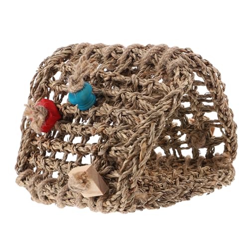 VILLFUL Rattan Papagei Hängematte Vogel Nest Schaukel Vogel Schlafen Bett Dekorative und Bequeme Zufällig Stil von VILLFUL