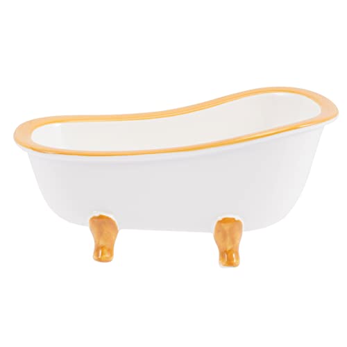 VILLFUL Ratten-Keramiktoilette waschbare Töpfcheneinlagen Hamsterbadewanne Hamster badewanne Mini-Tauchbecken Hamster klo Hamster sandbad Hamstertoilette Sandbadehaus für Meerschweinchen von VILLFUL