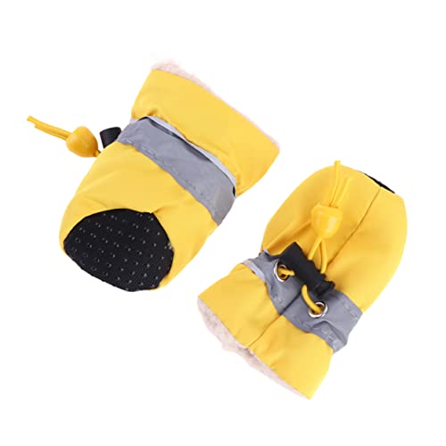 VILLFUL Hundeschuhe Schneestiefel für Hunde Welpen-Schneestiefel für kleine Hunde Schneeschuhe Winterschuhe für Hunde pet Supplies Hundestiefel Haustierschuhe Kleinkind weiche Schuhe von VILLFUL