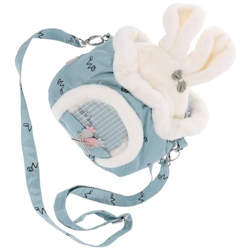 VILLFUL Seesäcke Für Unterwegs Reisetaschen Reisezubehör Tasche Für Hamster Reisebehälter Für Meerschweinchen Atmungsaktive Hasentrage Meerschweinchen Träger Hamster-Tragetasche Polyester von VILLFUL