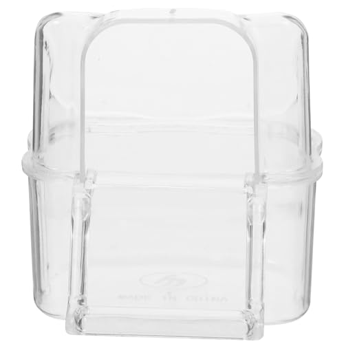 VILLFUL Hängende Futterbox Für Vögel Transparente Vogel Futterstation Futter Und Wasserspender Für Vögel Ideal Für Papageien Und Andere Vögel von VILLFUL