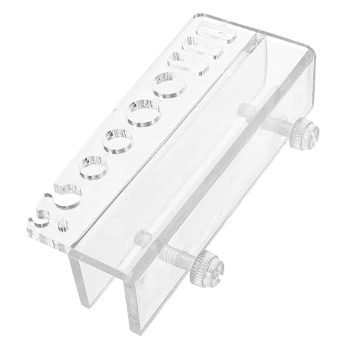 VILLFUL Wasserpflanzenständer Werkzeug Aufbewahrungsregale Pinzette Aquarium Reinigungszubehör Aquarium Halter Aquarium Glashalter Tank Rack Tank Lagerregal Aquarium Rack von VILLFUL