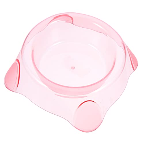 VILLFUL hundefutternapf hundenapf Katzennäpfe pet Bowl Käfig Hundenapf Hundenäpfe für Futter Katzennapf katzenfutter Futterautomat für Welpen Futternapf Futternapf für Katze Abs Rosa von VILLFUL