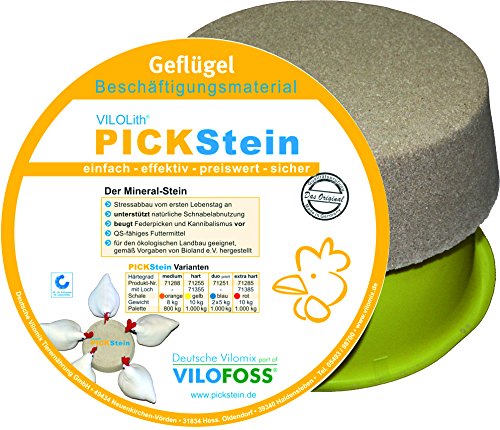 VILOFOSS® Pickstein hart für Geflügel, 10 kg von Vilofoss